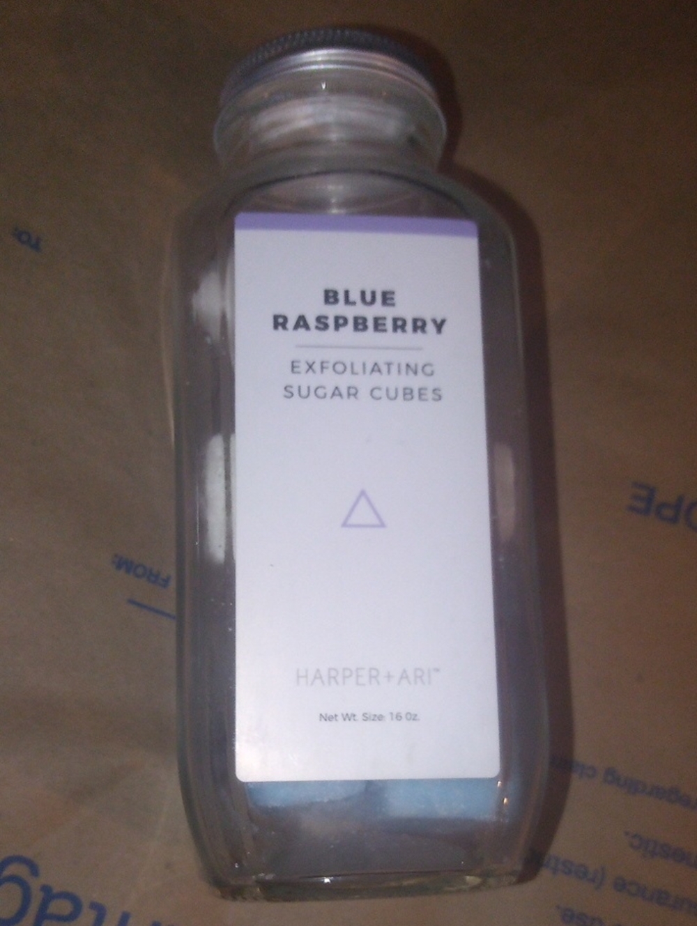 Harper Blue Raspberry Exfoliating Sugar Cubes
